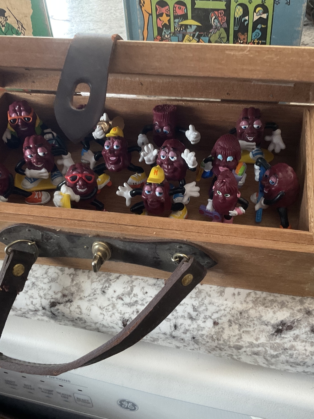 Vintage Figure Set - Brown Collectible Characters